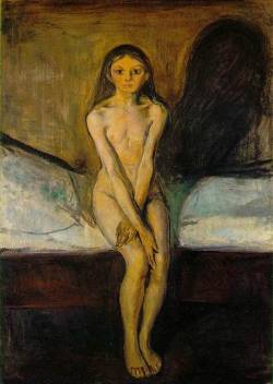 Puberty by Edvard Munch, 1895.