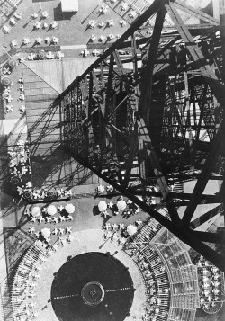 Berlin photo by László Moholy-Nagy; From the Radio Tower series, 1928