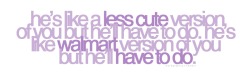 wordgraphics:   Less Cute - Say AnythingRequest for marisawilson  