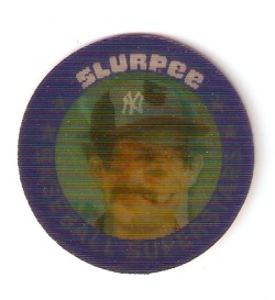 1986 Slurpee Triple Stars Reflector Coin Can you name the three players here?