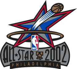 2002-First Union Center Philadelphia, PA West 135, East 120  MVP: Kobe Bryant, Los Angeles Lakers #AS10