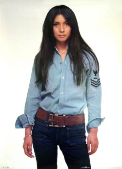 superwoobinda:  Pulp International - Promo poster of Meiko Kaji circa 1971 