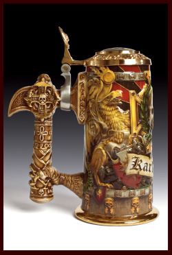 The Order Of The Griffon Ale Stein and The