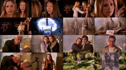    Buffy: Dawn, listen to me. Listen. I love you. I will *always* love you. But this is the work that I have to do. Tell Giles… tell Giles I figured it out. And, and I’m okay. And give my love to my friends. You have to take care of them now. You