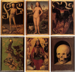 Triptych of Earthly Vanity and Divine Salvation by Hans Memling, 1485.