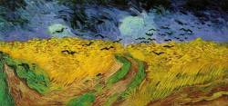 The Crows by Vincent Van Gogh - A Post-Impressionist