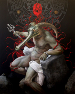 The Throne Of Lucifer, 2004Kris Kuksi