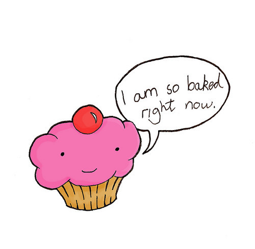 fuckyeahpersonification:  a cupcake knows how it really feels to be baked  (via stonerparty)