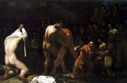 “Wrestling Match” (1649) Michiel Sweerts