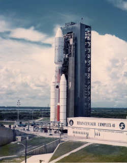 Titan IIIE Centaur with Viking 2 on Launch Complex 41, 1975via: wiki