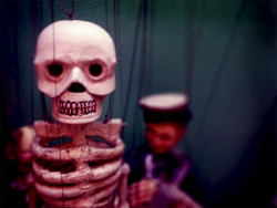  Skeleton and Sailor Taken at Edinburgh Museum