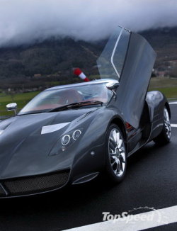 pogiboyian:  because its the july car on my exotic and import car calender x) -Spyker c12 Zagato  ORGASM