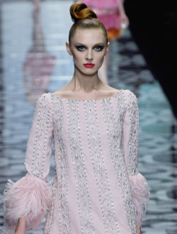 Olga Sherer at Valentino Haute Couture Fall