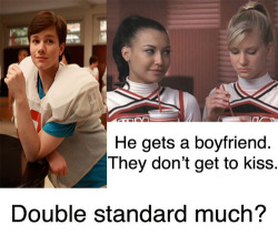 imasleepwalker:  fangedpieho:  miakosamuio:  - fuckyeahgleesecrets Heather Morris said “I asked Ryan about that, and he said there was no way. He said that since we’re a prime-time television show, he didn’t want to do that.” D:&lt;  Yes since