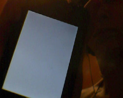 WHY THE FUCK IS MY iTOUCH SCREEN BRIGHT WHITE?! SKFLAJLKJSKLCJLSGJA SFLKSJ I DON&rsquo;T THINK THIS IS GOOD, GUYS.