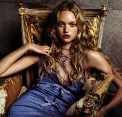 Gemma Ward in Vogue US&rsquo;s &ldquo;Models of the Moment&rdquo; by Steven Meisel