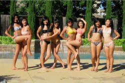 jayceeaye:  petersbloggin:  julieandrea:  Partner pictures! &lt;3&lt;3&lt;3 Kiona&amp;Linh. Me&amp;Renee. Jessica&amp;Felicia. Kelli&amp;Jaclyn  So like I’m thinking this is the best looking group of friends ever, maybe second.  Beautiful Girls. ..All