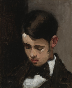 Thomas Eakins (American, 1844 - 1916) - Portrait of Harry W. Barnitz