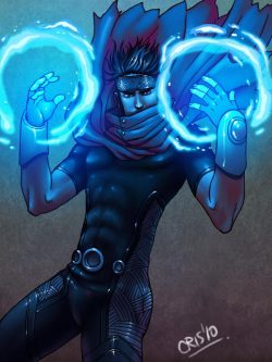 venji:  Wiccan by crs-art I love Wiccan and the Hulkling =3 