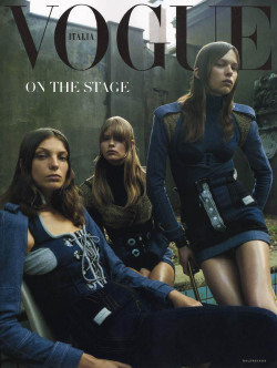 Vogue Italia July 2003 by Steven Meisel