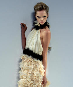 Sasha Pivovarova @ Chanel Haute Couture Fall