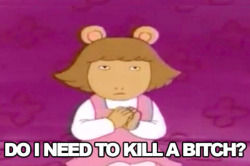 brittanydrivebylove&ndash;:  snicker-do0dle:  nigga-pino:(via jassie, -beautifulnightmares)  Yes Dora Winafred you have to kill a bitch, possibly two.    
