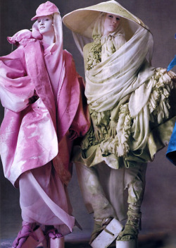 Liisa Winkler By Steven Meisel For Vogue