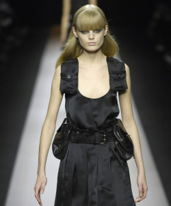 Hanne Gaby Odiele At Givenchy Spring 2008