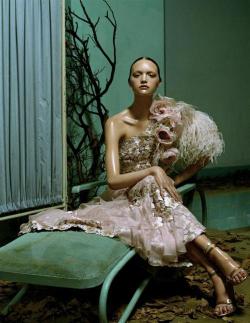 Gemma Ward By Steven Meisel For Vogue Italia March 2004