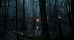 coutureable:  The woods are lovely, dark