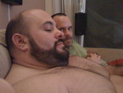 That&rsquo;s a bit of heaven there. A beard lying on a big chest.