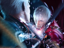 This has always been one of my favorite DMC3 renders because, I mean, just look at it. Dante&rsquo;s eyebrows. Vergil&rsquo;s eyelashes. And the sparks. My god, the sparks. *Old Spice Man voice* It is now my wallpaper.