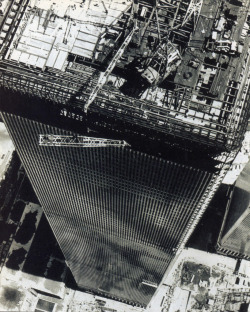 World Trade Center under construction September 1970