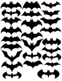 austinkleon:  Changes to the bat symbol.