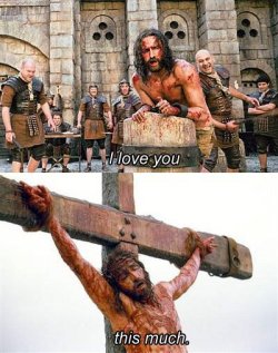  Foi por mim, por você, por nós. Dê valor a Ele. 