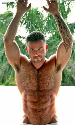 Handsome hairy cub.