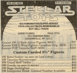 Retrostarwars:  Randomly Came Across This While Looking Through Old Toy Shop Scans. 