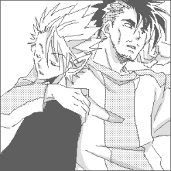 Every time I look at this I think Musashi&rsquo;s on the phone. Then I see he&rsquo;s not on the phone, but it looks like he&rsquo;s talking to someone. So then I start thinking, &ldquo;Who&rsquo;s he talking to?&rdquo; And then this picture becomes even