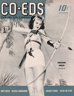 mudwerks:  Darwination Scans: CO-EDS August 1942 / WWII Pin-up Girls 