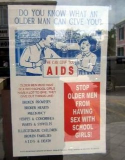 AIDS. Just one of the many things older men