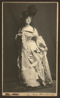 belleepoqueactresses:  1899, Elsie Leslie in costume as Lydia Languish in Richard Sheridan’s play The Rivals 