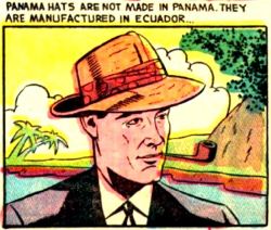 comicallyvintage:  Geography and headgear.