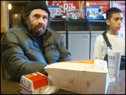 vivianchau:  “Go and get the things that are essential to your life because it’s not gonna come to you, you gotta go get it.” - Michael KennyWho is Michael Kenny? That man up there in the picture. Yes, he is a homeless man. You may think he looks