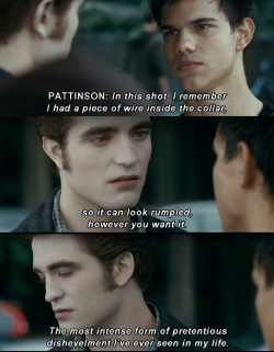 vaincre:     #lol i love how much robert pattinson hates his life 
