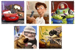 thedailywhat:  Commemorative Stamps of the Day: The United States Postal Service announced today that it plans to release five “forever” Pixar character stamps as part of its 2011 commemorative stamp program. The stamps — Cars, Ratatouille, Toy