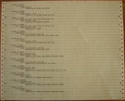 This Is A Computer Generated Poem Called House Of Dust By Alison Knowles In 1967.
