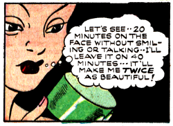 Comicallyvintage:  Cosmetics - The Secret Revealed. 
