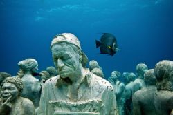 Skysignal:   “Bodies” Fill Underwater Sculpture Park Photograph Courtesy Jason