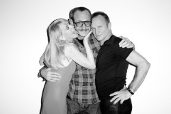 terrysdiary:  Me,Trudie and Sting. 