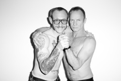 terrysdiary:  Me and Sting dancing. 